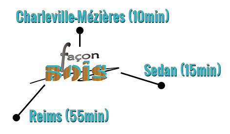 Distance villes Facon Bois